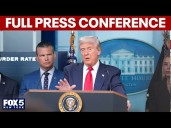 FULL: Trump says he's placing DC police under fed control
