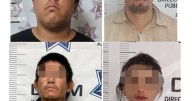 Tres con orden de aprehensión y otro más con droga, detenidos este martes
