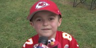 Young Chiefs fan who survived open heart surgeries has dream day at training camp