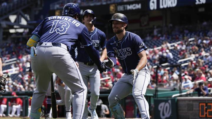 Brandon Lowe’s grand slam leads Rays to 3-game sweep of Nationals