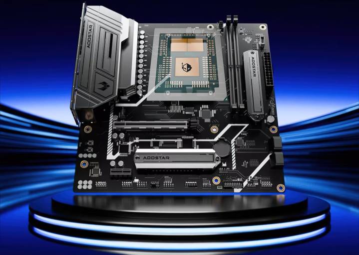 AOOSTAR Launches World's First AMD Ryzen 9 9955HX3D MoTD Motherboard: 16 "Zen 5" CPU Cores With 3D V