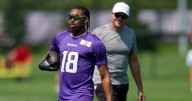 Jefferson returns to practice with Vikings in latest ramp-up of hamstring for regular season