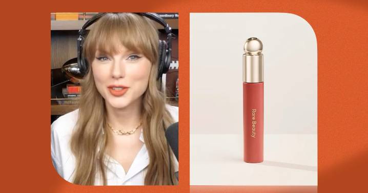Taylor Swift's Orange Lip May Be A Selena Gomez