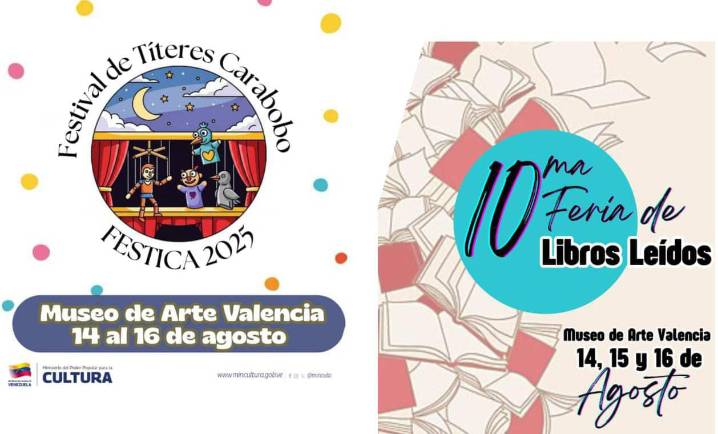 Hoy culminan Festival de Títeres y Feria de Libros Leídos en Carabobo
