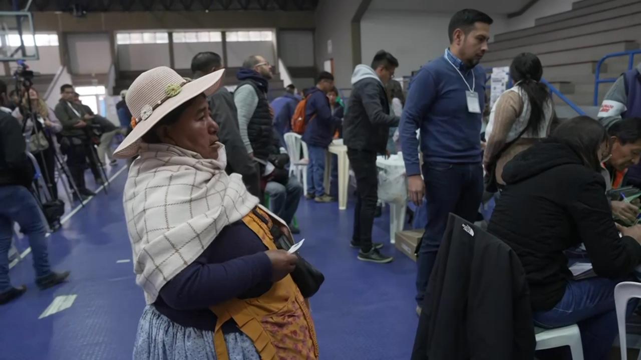 Bolivia heads to the polls as its right-wing opposition eyes first victory in decades