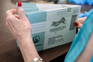 Cantwell and Perez push back against Trump’s effort to end mail