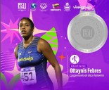 Ottaynis Febres gana plata con un récord en los Panamericanos Junior