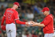 Angels go quietly in ugly loss to A’s