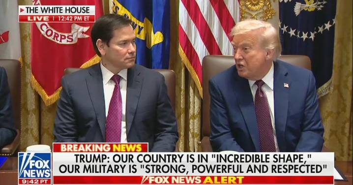 Trump Fawns Over Marco Rubio and Tells Him To Never Run for Office Again