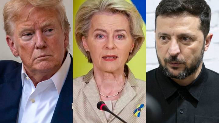 Líderes europeos acompañarán a Zelenski en la reunión con Trump