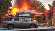 Fire destroys mobile home in east town on Copperhead Lane
