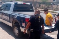 Golpea ebrio máquinas de recarga del Juárez Bus