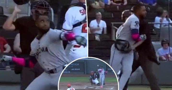 Bateador dominicano Víctor Robles pierde la paciencia en Triple-A: lanzó su bate tras ser golpeado