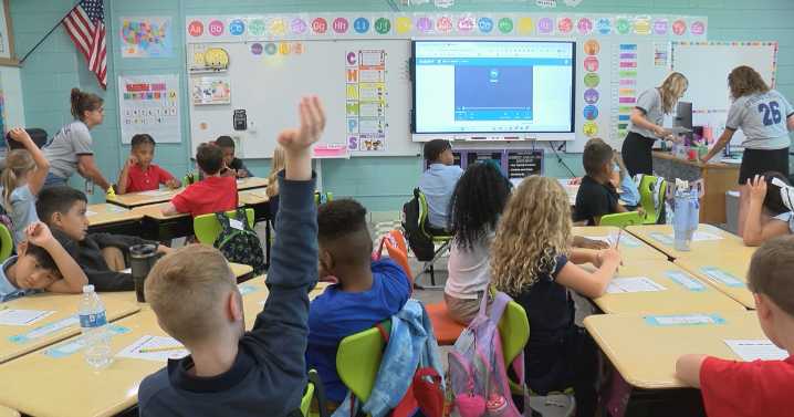 Spring Creek Elementary School kicks of new school year amidst construction