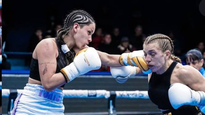 Por puntos, Celeste González cayó en su debut profesional