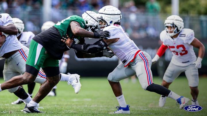 Highlights & updates from Giants-Jets joint practices