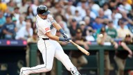 Seattle Mariners' Cal Raleigh blasts home run No. 50