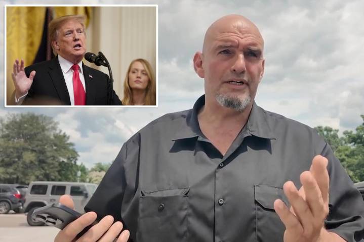 John Fetterman backs Trump's $200M White House ballroom plan