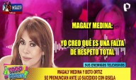 Magaly Medina se solidariza con Gisela Valcárcel: “Le faltaron el respeto a una figura de la TV”