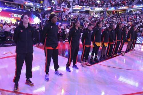 Another WNBA game, again in Chicago, disrupted by a sex toy tossed onto the court