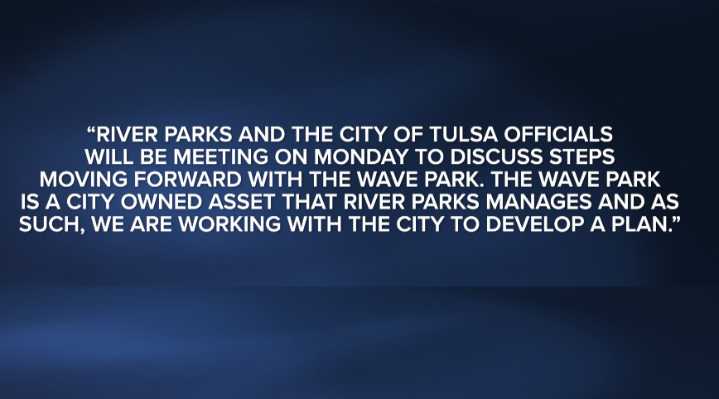 River Parks keeps wave pool closed until a resolution is made regarding safety