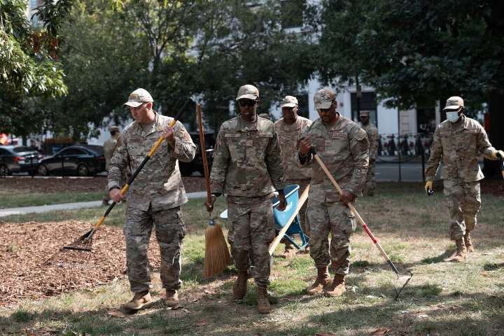 The National Guard, DC landscaping and the great pursuit of lethality