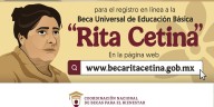 Beca Rita Cetina 2025: ¿Habrá pago antes de iniciar el nuevo ciclo escolar?