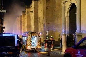 Fire extinguished, historic mosque-cathedral in southern Spain ‘saved’
