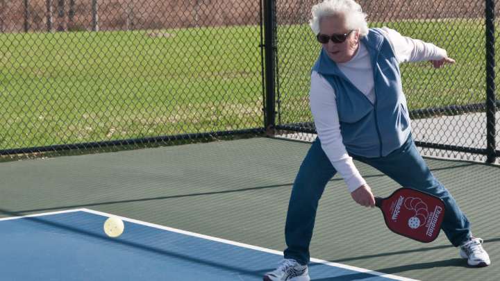 Mennonite Seniors Destroy Team of Youngsters on Pickleball Court