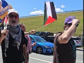 Jewish man confronted with 'Heil, heil, heil' by protester in Halifax