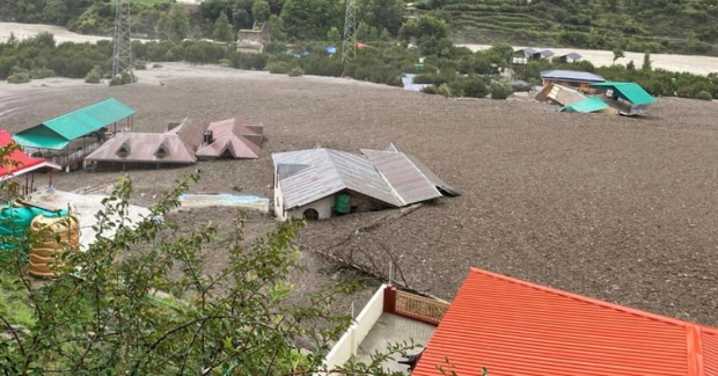 Aluvión en el Himalaya: Cuatro fallecidos y más de 100 desparecidos tras inundación al norte de la India