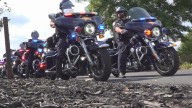 'It's very hard to do with a dry eye' | Hundreds of motorcyclists set off for annual 9/11 memorial ride