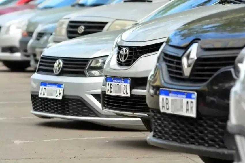 Cayó un 13% el patentamiento de automóviles en agosto