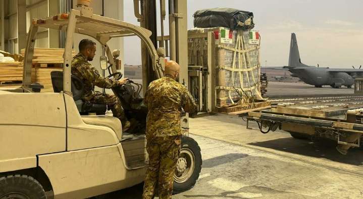 Italia concluyó lanzamientos aéreos de ayuda humanitaria a Gaza