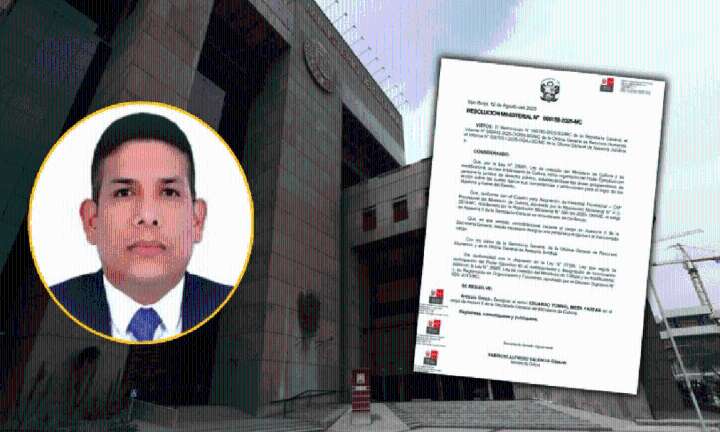Mincul: Designan a Asesor II de la Secretaría General del Ministerio de Cultura