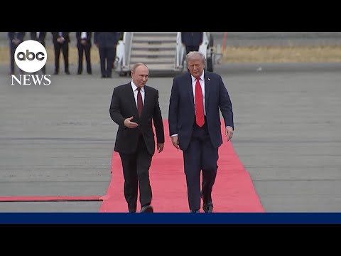 Trump and Putin meet in high