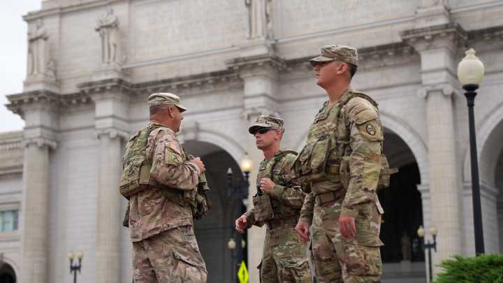 Trump says he's going on patrol in DC with the National Guard