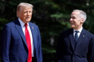Carney y Trump tratan como reforzar la paz y seguridad en Ucrania y Europa