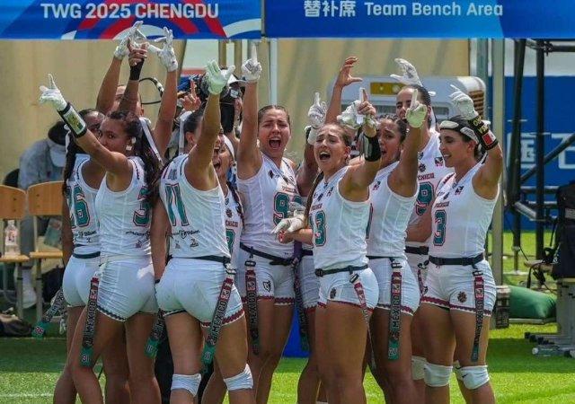 Selección mexicana de Flag Football vence a EUA y se lleva el oro en World Games