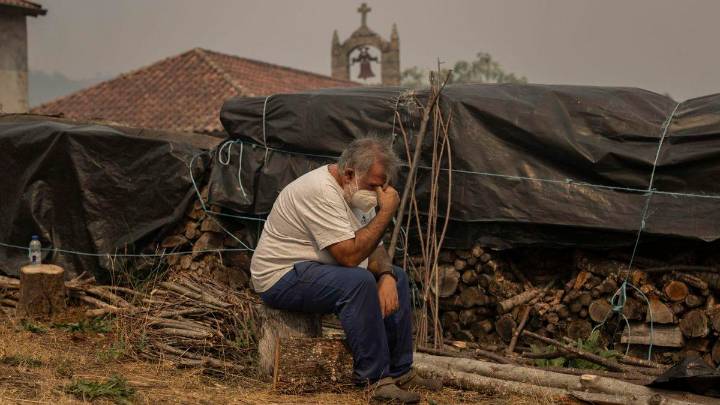 La peor catástrofe del fuego desola Ourense: "Es insufrible, jamás pasó algo así"