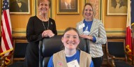 Iowa Girl Scout earns Gold Award for helping to address ‘period poverty’ in schools