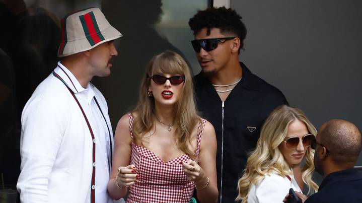 Travis Kelce channels Taylor Swift with ‘fearless’ Patrick Mahomes take