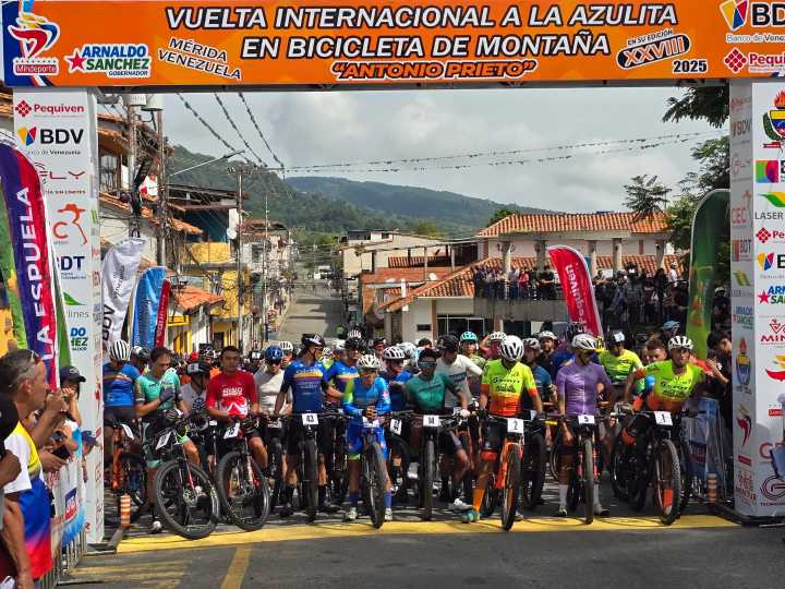 Arranca la XXVIII Vuelta Internacional a La Azulita