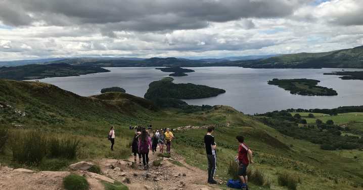 The stunning and accessible hill walk near Glasgow with breathtaking views over Loch Lomond