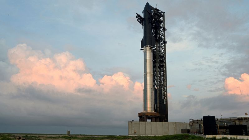 SpaceX heads for third attempt to launch test flight of Starship megarocket