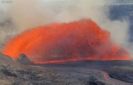 Lava surges as Episode 31 begins atop Kilauea