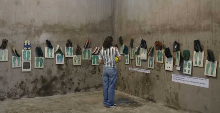 En Jalisco coloca colectivo pares de zapatos para visibilizar a personas desaparecidas
