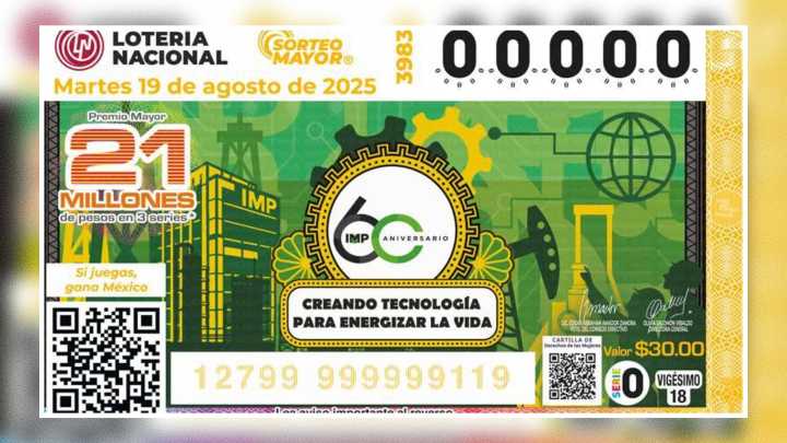 Resultados Lotería Nacional Hoy 19 de Agosto 2025: Números Ganadores Sorteo Mayor 3983