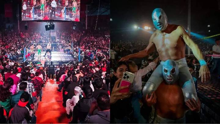 Hijo del Santo triunfa en su despedida en Tulancingo