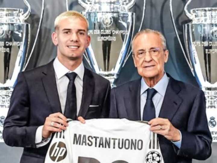 Histórica presentación de Franco Mastantuono en el Real Madrid: "Hoy se cumple un sueño"